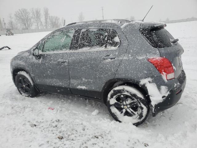 KL7CJRSB5FB099101 - 2015 CHEVROLET TRAX 1LT GRAY photo 2