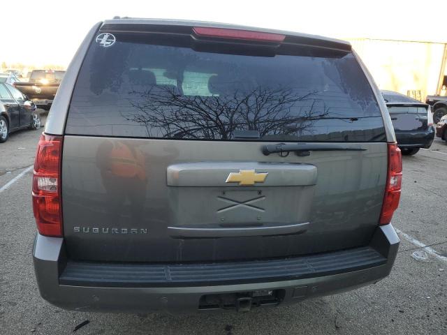 1GNSKJE74DR103512 - 2013 CHEVROLET SUBURBAN K1500 LT GRAY photo 6