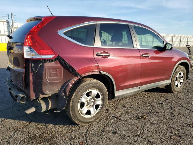 5J6RM3H31DL035348 - 2013 HONDA CR-V LX MAROON photo 3