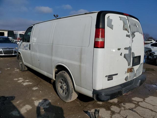 1GCUGADX2A1176117 - 2010 CHEVROLET EXPRESS G1 WHITE photo 2