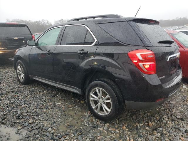 2GNALCEK9H6207939 - 2017 CHEVROLET EQUINOX LT BLACK photo 2