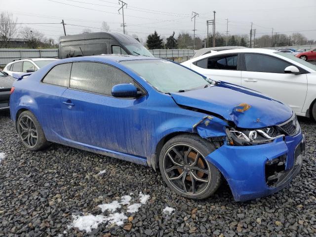 KNAFW6A34B5424983 - 2011 KIA FORTE SX BLUE photo 4