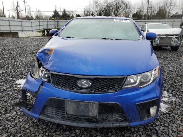 KNAFW6A34B5424983 - 2011 KIA FORTE SX BLUE photo 5