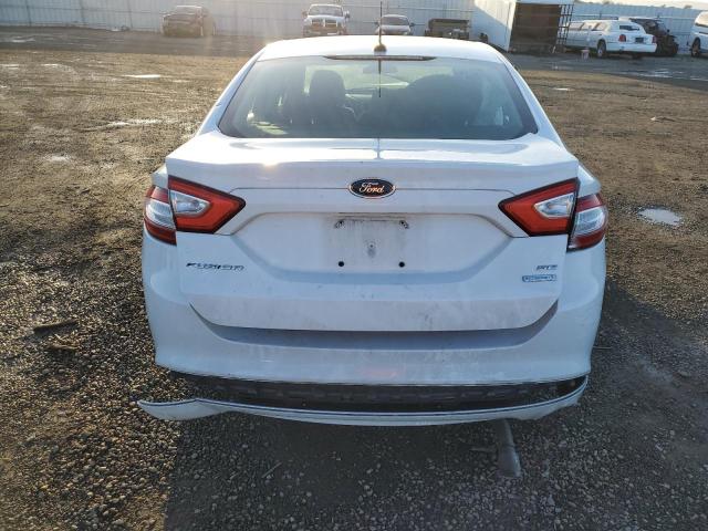 3FA6P0HD8ER152490 - 2014 FORD FUSION SE WHITE photo 6