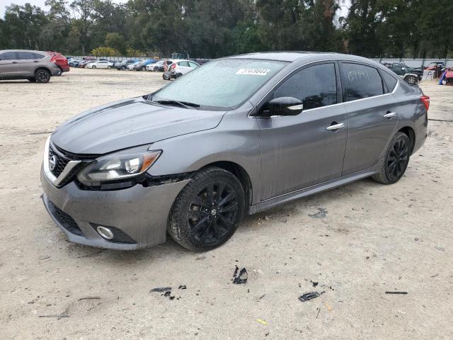 3N1AB7AP8HY380535 - 2017 NISSAN SENTRA S GRAY photo 1