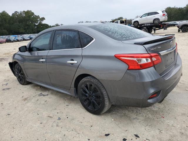 3N1AB7AP8HY380535 - 2017 NISSAN SENTRA S GRAY photo 2