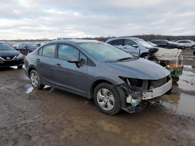 19XFB2F59DE020103 - 2013 HONDA CIVIC LX GRAY photo 4