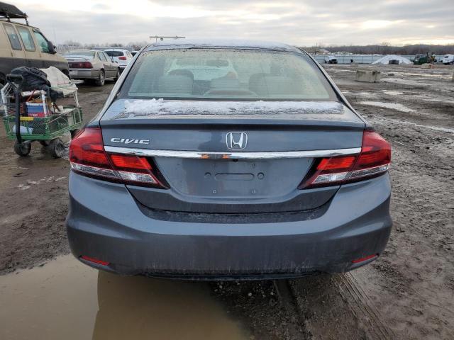 19XFB2F59DE020103 - 2013 HONDA CIVIC LX GRAY photo 6