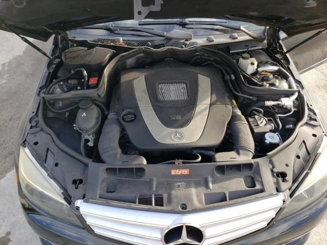 WDDGF5EB9BA520446 - 2011 MERCEDES-BENZ C 300 BLACK photo 11