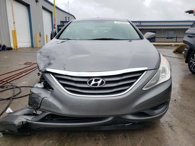 5NPEB4AC0CH491127 - 2012 HYUNDAI SONATA GLS GRAY photo 5