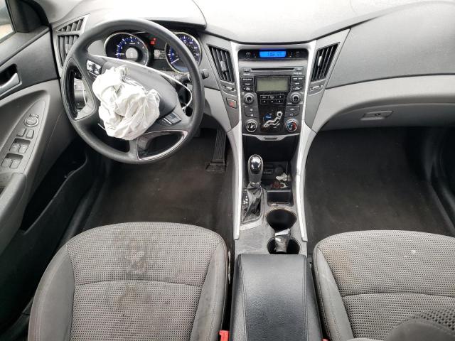 5NPEB4AC0CH491127 - 2012 HYUNDAI SONATA GLS GRAY photo 8