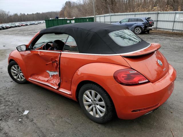 3VW517AT3HM812662 - 2017 VOLKSWAGEN BEETLE S/SE ORANGE photo 2