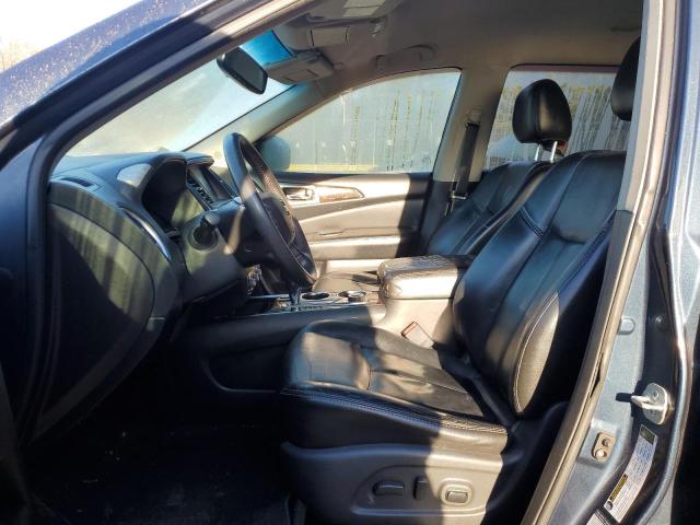 5N1AR2MM3EC674129 - 2014 NISSAN PATHFINDER S BLUE photo 7