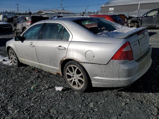 3FAHP0JAXCR383381 - 2012 FORD FUSION SEL SILVER photo 2