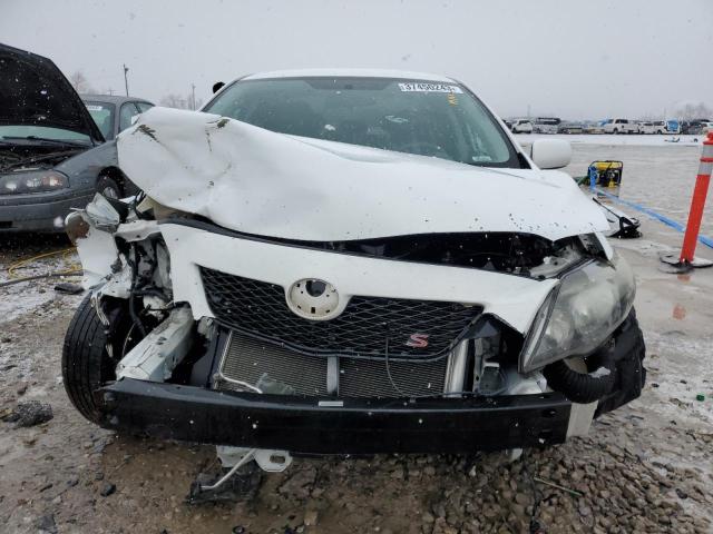 1NXBU40E09Z080028 - 2009 TOYOTA COROLLA BASE WHITE photo 5