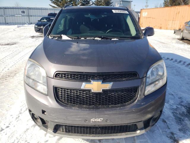 KL77P2EM8CK522589 - 2012 CHEVROLET ORLANDO LT GRAY photo 5