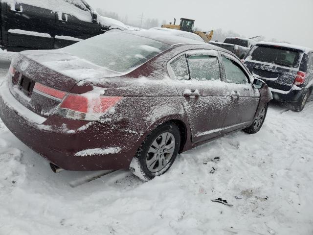 1HGCP2F40BA042049 - 2011 HONDA ACCORD LXP MAROON photo 3