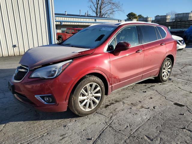 LRBFXCSA6KD099074 - 2019 BUICK ENVISION ESSENCE RED photo 1