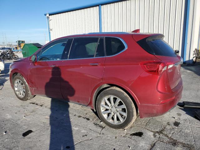 LRBFXCSA6KD099074 - 2019 BUICK ENVISION ESSENCE RED photo 2