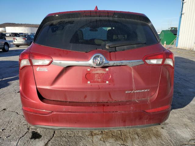 LRBFXCSA6KD099074 - 2019 BUICK ENVISION ESSENCE RED photo 6