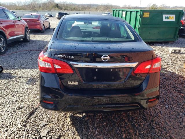 3N1AB7AP2HY323456 - 2017 NISSAN SENTRA S BLACK photo 6