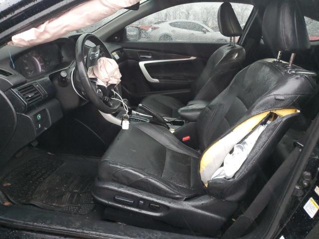 1HGCT1B88DA010239 - 2013 HONDA ACCORD EXL BLACK photo 7