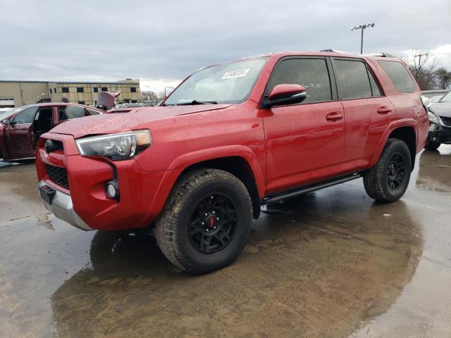 JTEBU5JR7J5538587 - 2018 TOYOTA 4RUNNER SR5/SR5 PREMIUM წითელი ფოტო 1