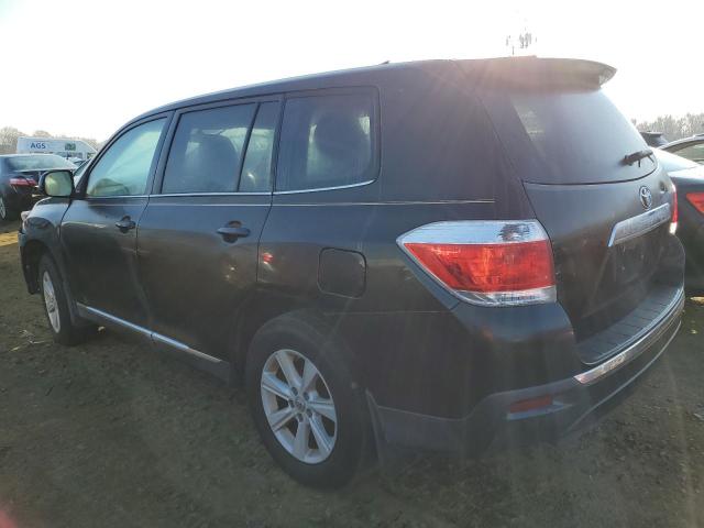 5TDZK3EH1DS108146 - 2013 TOYOTA HIGHLANDER BASE Қара фото 2