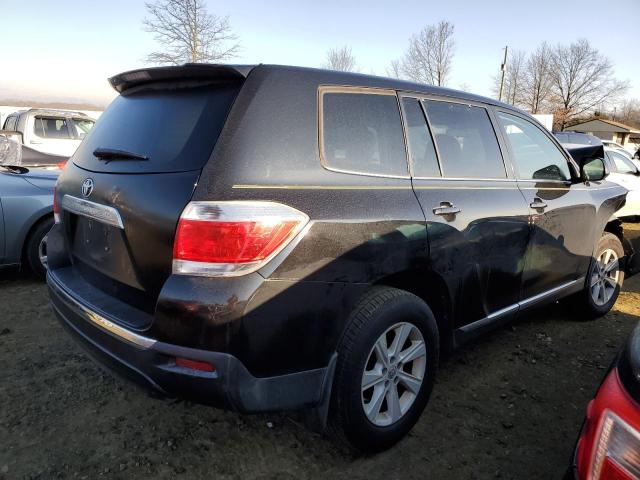 5TDZK3EH1DS108146 - 2013 TOYOTA HIGHLANDER BASE Қара фото 3