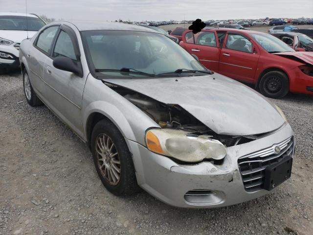 1C3EL46X25N607511 - 2005 CHRYSLER SEBRING SILVER photo 4