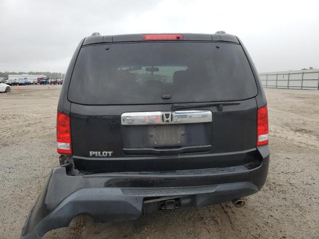 5FNYF3H69CB015131 - 2012 HONDA PILOT EXL BLACK photo 6