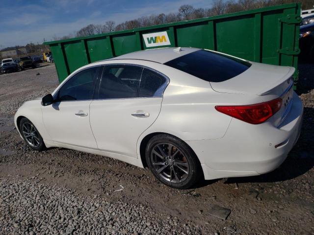 JN1BV7APXFM350402 - 2015 INFINITI Q50 BASE WHITE photo 2