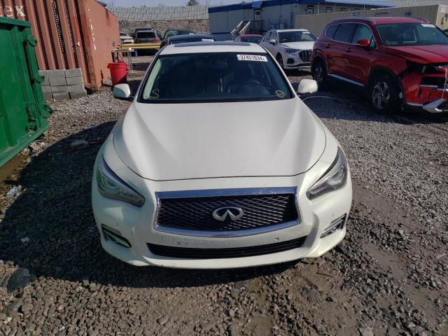 JN1BV7APXFM350402 - 2015 INFINITI Q50 BASE WHITE photo 5