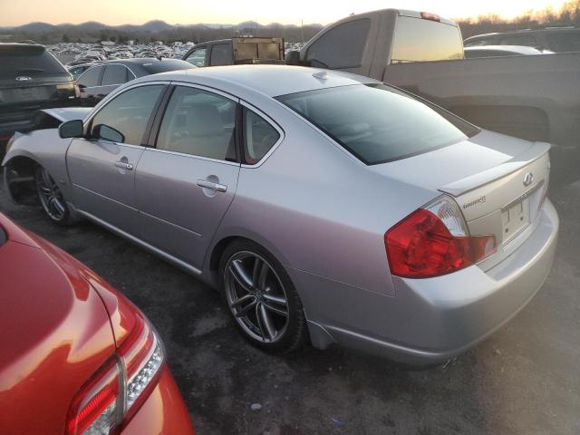 JNKBY01E16M205337 - 2006 INFINITI M45 BASE SILVER photo 2