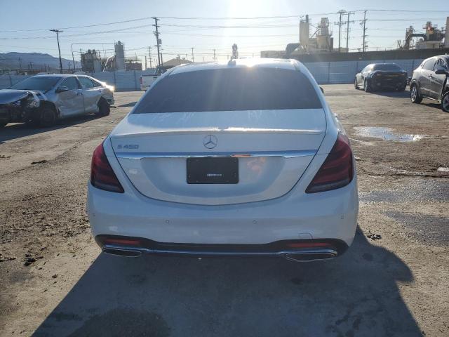 WDDUG6GB7KA495260 - 2019 MERCEDES-BENZ S 450 WHITE photo 6