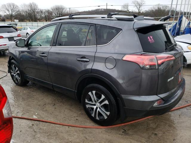 2T3ZFREV9HW357683 - 2017 TOYOTA RAV4 LE GRAY photo 2