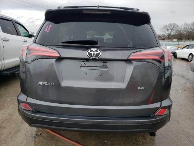 2T3ZFREV9HW357683 - 2017 TOYOTA RAV4 LE GRAY photo 6