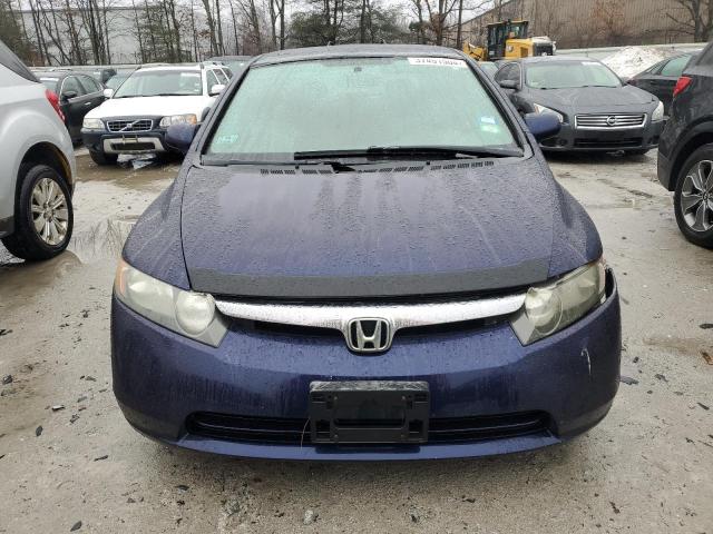 2HGFA16836H528907 - 2006 HONDA CIVIC EX BLUE photo 5