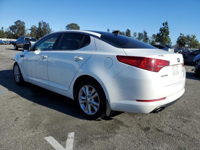 5XXGN4A77DG176311 - 2013 KIA OPTIMA EX WHITE photo 2