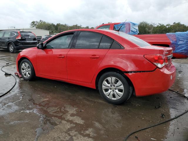 1G1PB5SHXE7145577 - 2014 CHEVROLET CRUZE LS RED photo 2