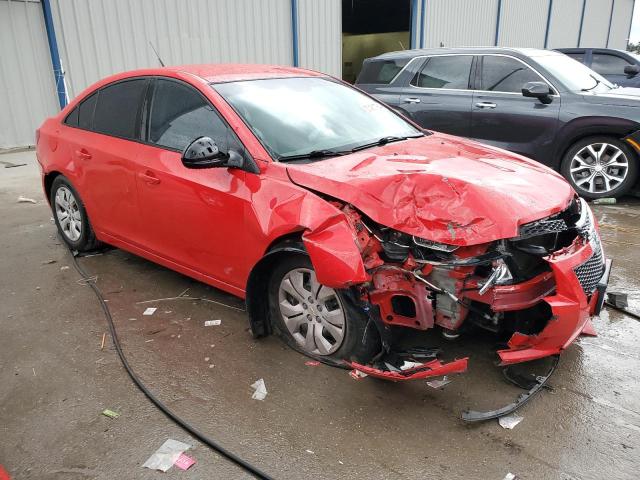 1G1PB5SHXE7145577 - 2014 CHEVROLET CRUZE LS RED photo 4