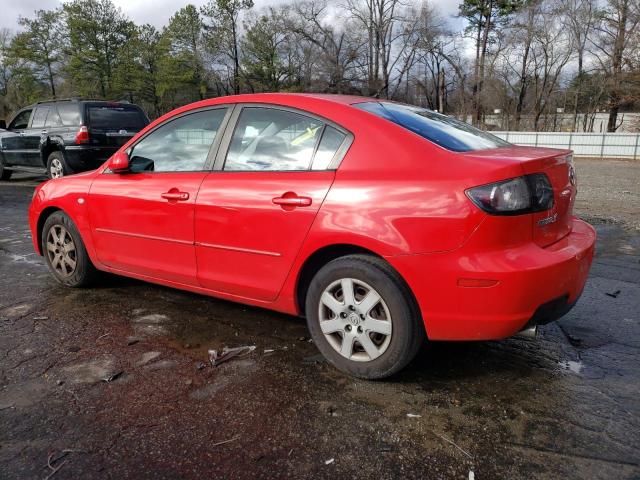 JM1BK32F771675483 - 2007 MAZDA 3 I RED photo 2