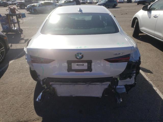 WBA53AP06NCK13241 - 2022 BMW 430I WHITE photo 6