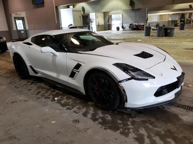 1G1YV2D79K5114603 - 2019 CHEVROLET CORVETTE GRAND SPORT 1LT WHITE photo 4