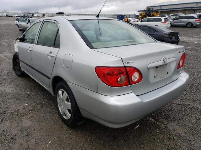 1NXBR32E87Z890321 - 2007 TOYOTA COROLLA CE SILVER photo 2