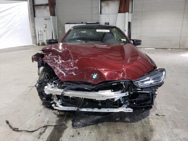 WBAGV8C05RCN54055 - 2024 BMW M850XI BURGUNDY photo 5