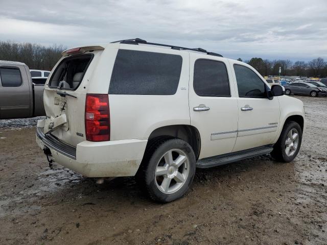 1GNFK33079R257268 - 2009 CHEVROLET TAHOE K1500 LTZ WHITE photo 3