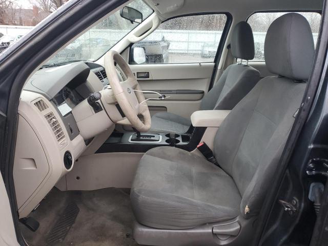 1FMCU02779KA44926 - 2009 FORD ESCAPE XLS GRAY photo 7