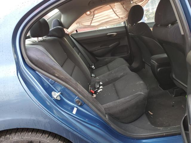2HGFA1F66AH551864 - 2010 HONDA CIVIC LX-S Niebieski zdjęcie 10