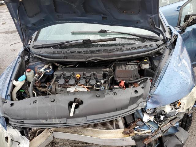 2HGFA1F66AH551864 - 2010 HONDA CIVIC LX-S Niebieski zdjęcie 11